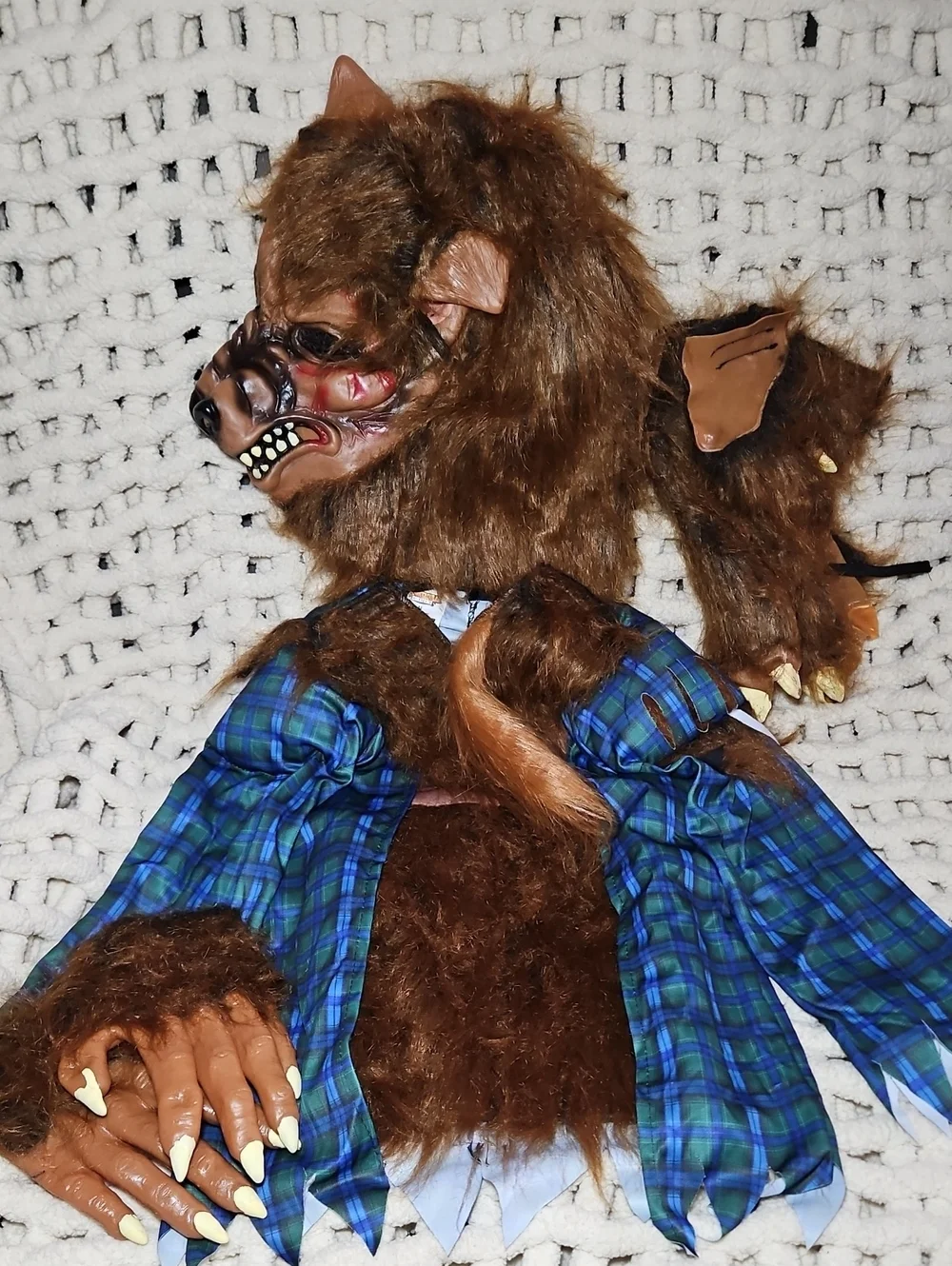 Kids Madness Werewolf Halloween Costume New Medium Unisex